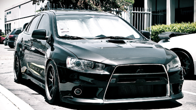 Seeing this Evo X in front of SP Engineering's shop makes me want one